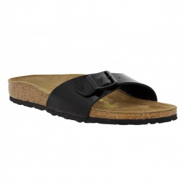 BIRKENSTOCK Madrid birko flor vernis Femme Noir