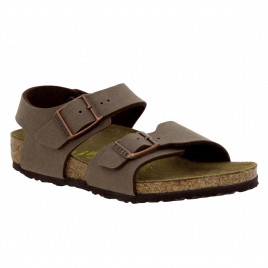 BIRKENSTOCK New York birko flor nubuck Enfant Mocca