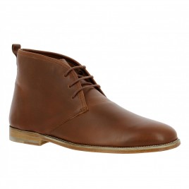 BOBBIES Le Monsieur cuir Homme Cognac