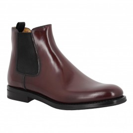 CHURCH'S Monmouth cuir Femme Burgundy