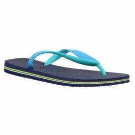 HAVAIANAS Brasil Mix caoutchouc Homme Navy + Turquoise