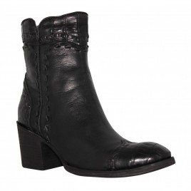 MEXICANA Crithier cuir + cayman Femme Noir