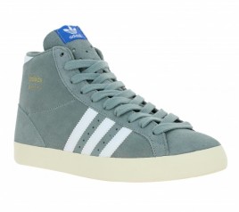 ADIDAS Basket Profi velours Homme Gris