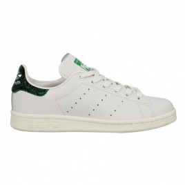 adidas stan smith cuir reptile homme blanc vert