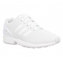 Adidas zx flux toile homme blanc