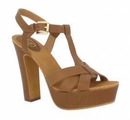 ASH Diana cuir Femme Camel