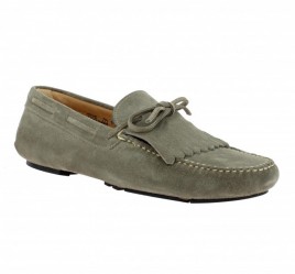CHURCH'S Barnaby velours Homme Stone