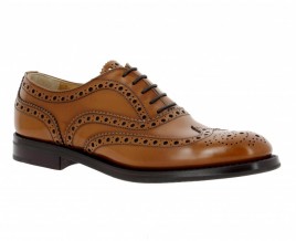 CHURCH'S Burwood cuir Femme Marron