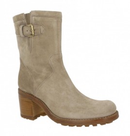 FREE LANCE Biker 7 Mini Gero velours Femme Beige