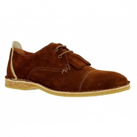 m moustache ernest velours homme marron