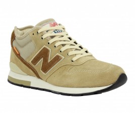 NEW BALANCE H996 velours + toile Homme Beige