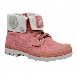 PALLADIUM Baggy Zipper Kid toile Enfant Old Rose Vapor