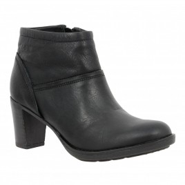 PALLADIUM Stampy Cash cuir Femme Noir