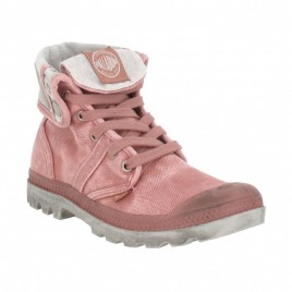 PALLADIUM US Baggy toile Femme Rose