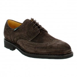 PARABOOT Andersen velours Homme Marron