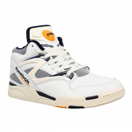 REEBOK Pump Omni Lite Vintage cuir + toile Homme Blanc