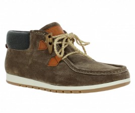 SCHMOOVE Narco Desert velours Homme Marron