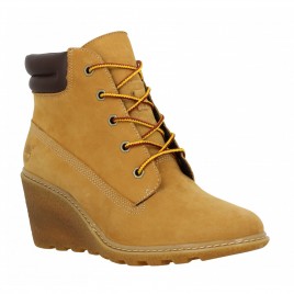 TIMBERLAND EK Amston 6in Wedge Boot velours Femme Ocre