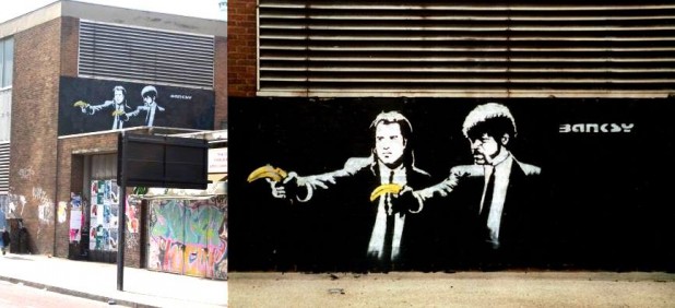 Travolta & Jackson par Banksy