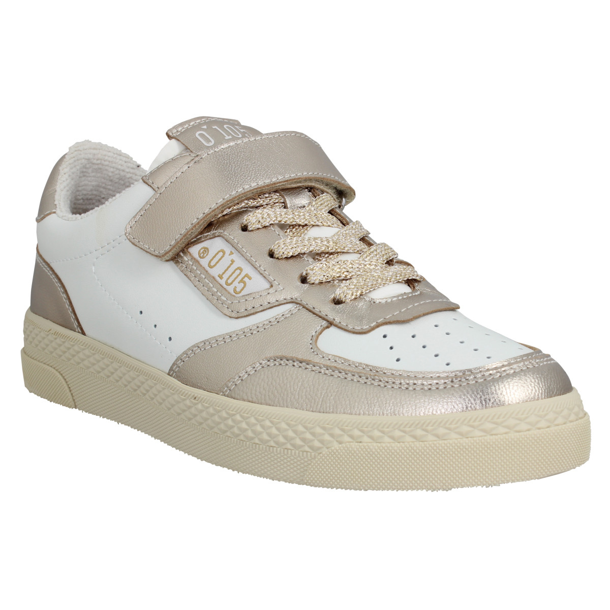 Baskets 0-105 Hazel cuir Femme Gold