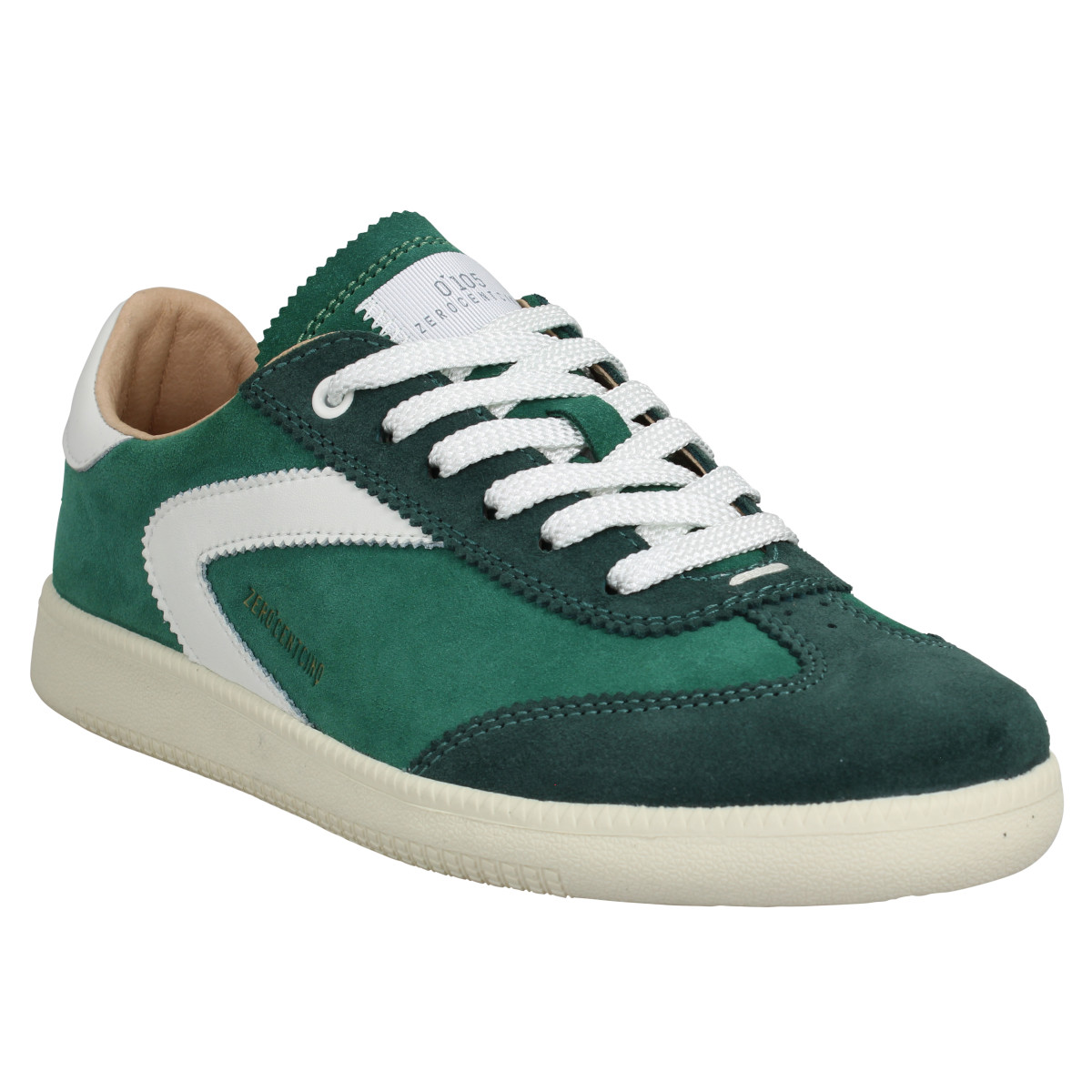Baskets 0-105 Nova BG velours Femme Green