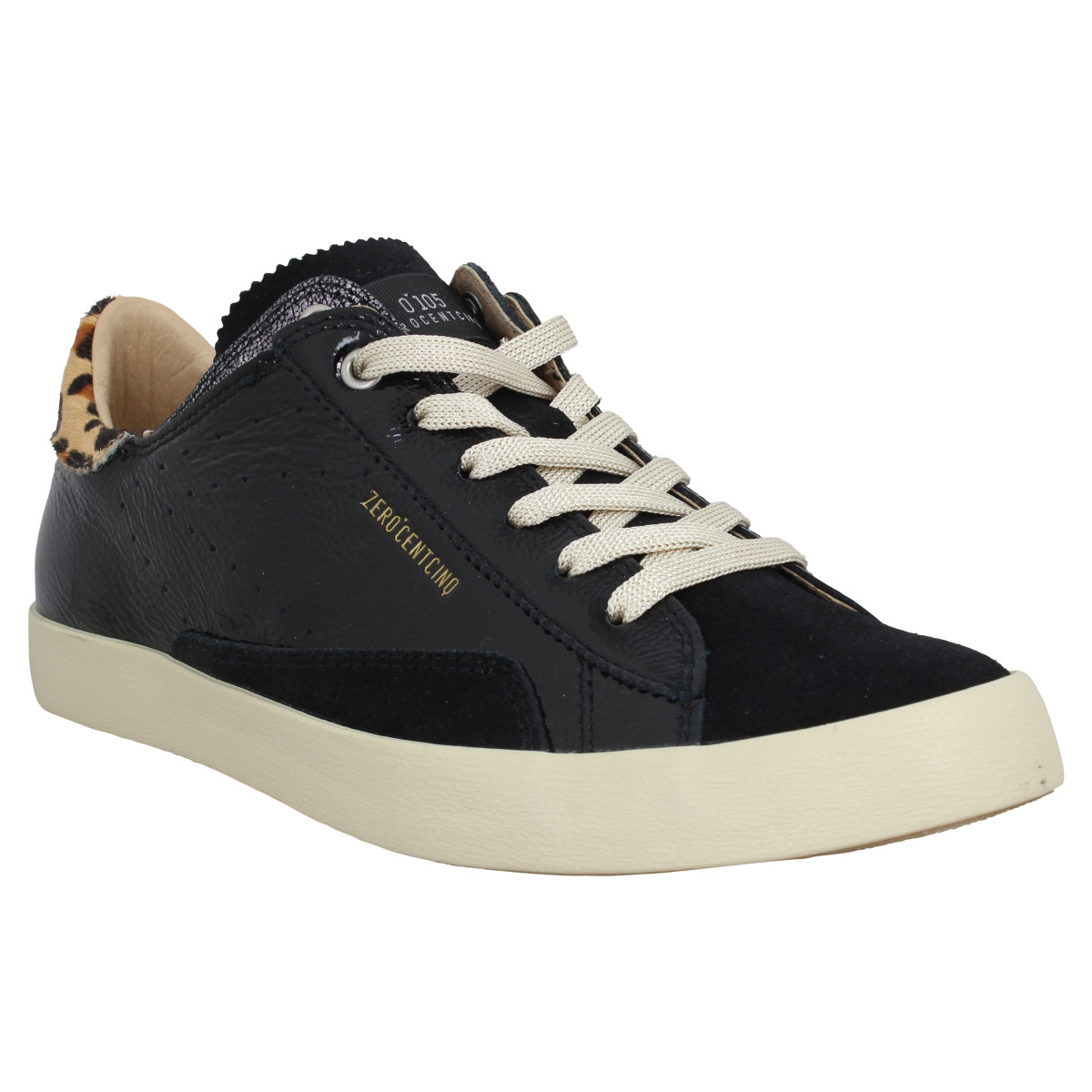 Baskets 0-105 SC06 cuir polish Femme Leo