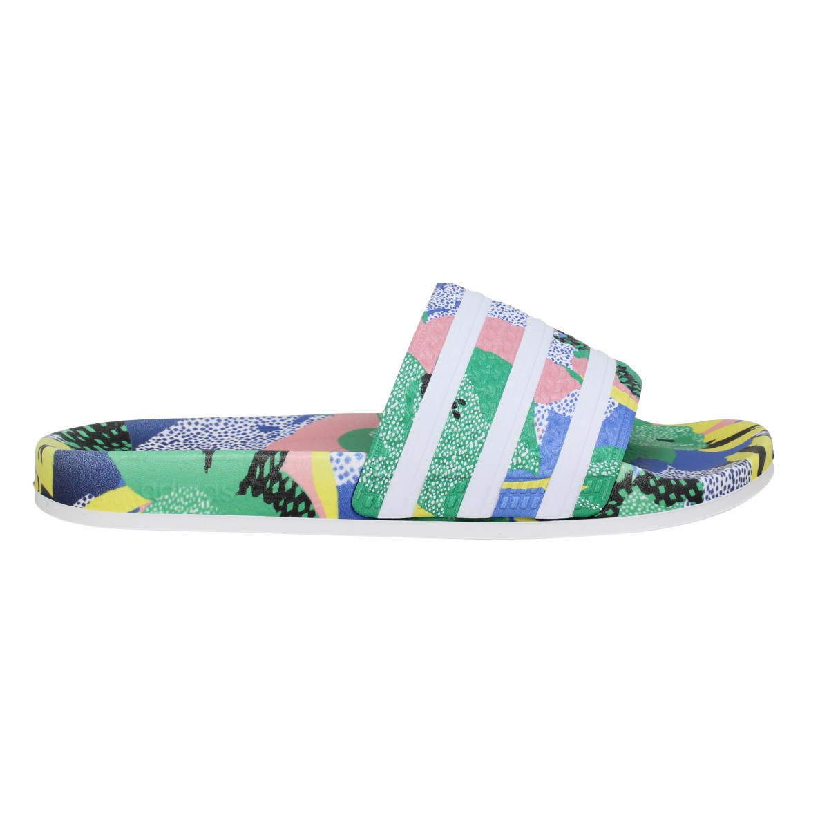 Chaussures Adidas adilette caoutchouc femme multicolor femme | Fanny  chaussures