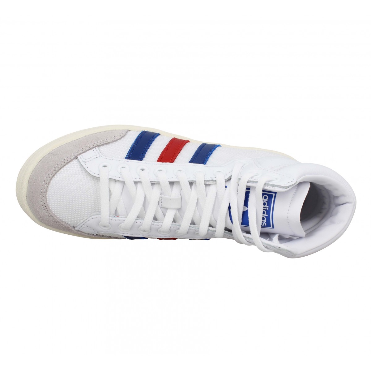 Punto de exclamación melocotón robo Chaussures Adidas americana hi toile blanc femme homme | Fanny chaussures