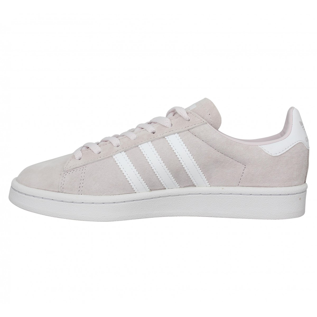 Chaussures Adidas campus velours femme rose pale femme | Fanny 