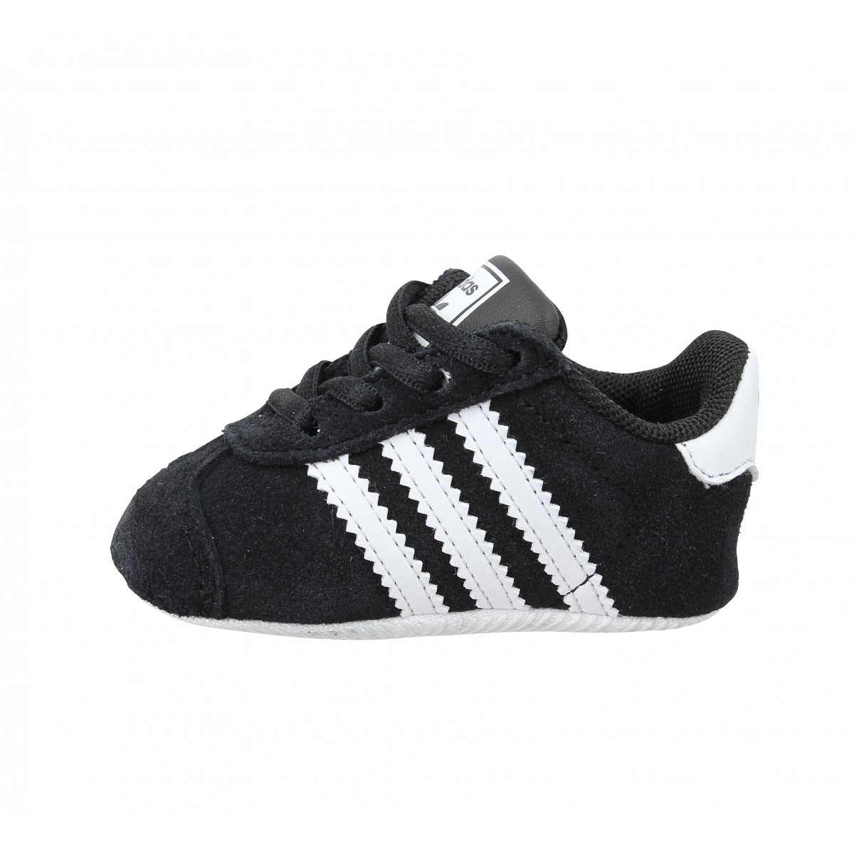 Adidas gazelle crib noir enfants | Fanny chaussures