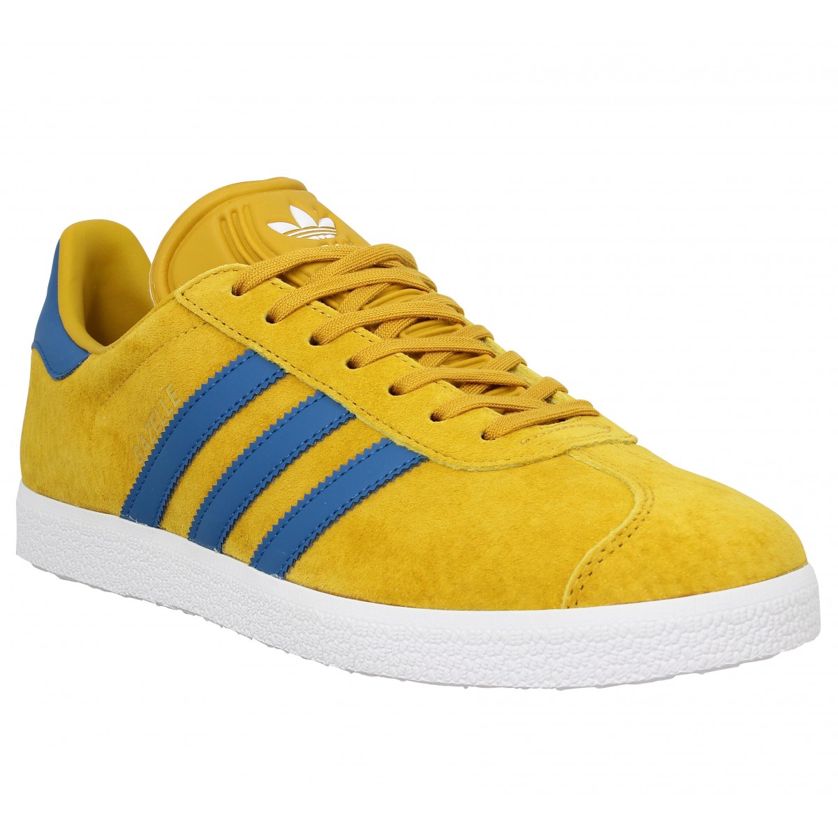 Adidas gazelle homme jaune bleu homme | Fanny chaussures