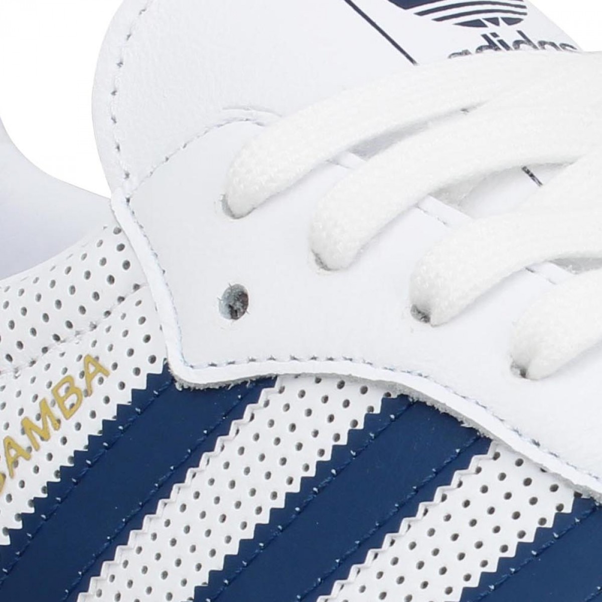 adidas blanche bleu