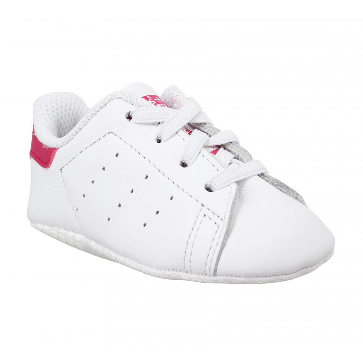 stan smith blanche et rose enfant