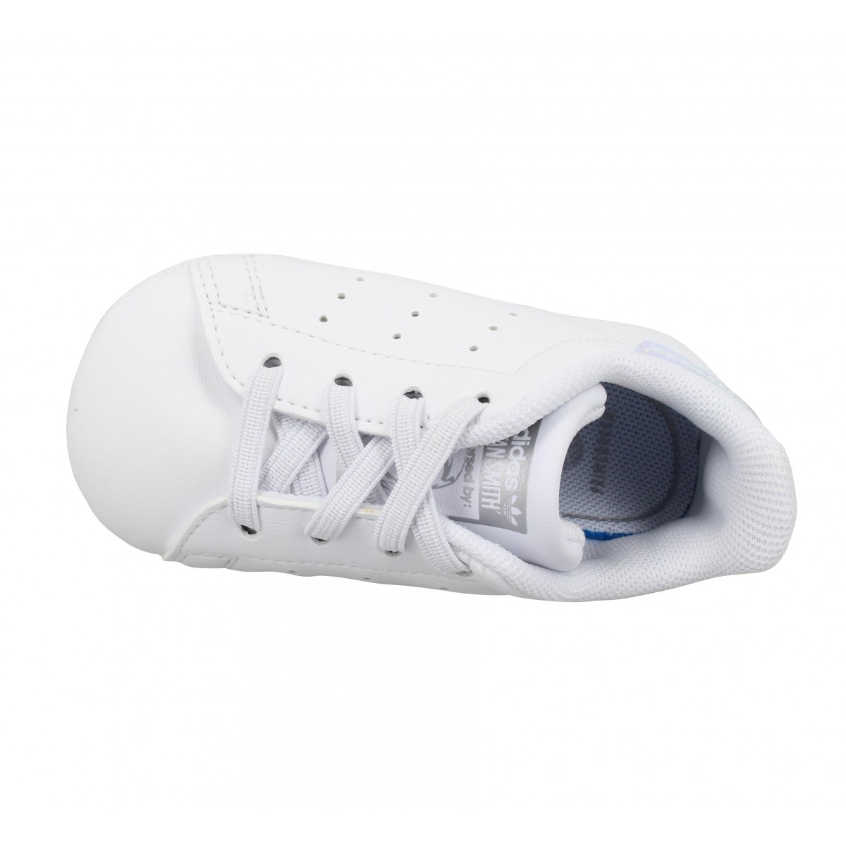 Adidas stan smith crib primegreen enfant blanc argent enfants
