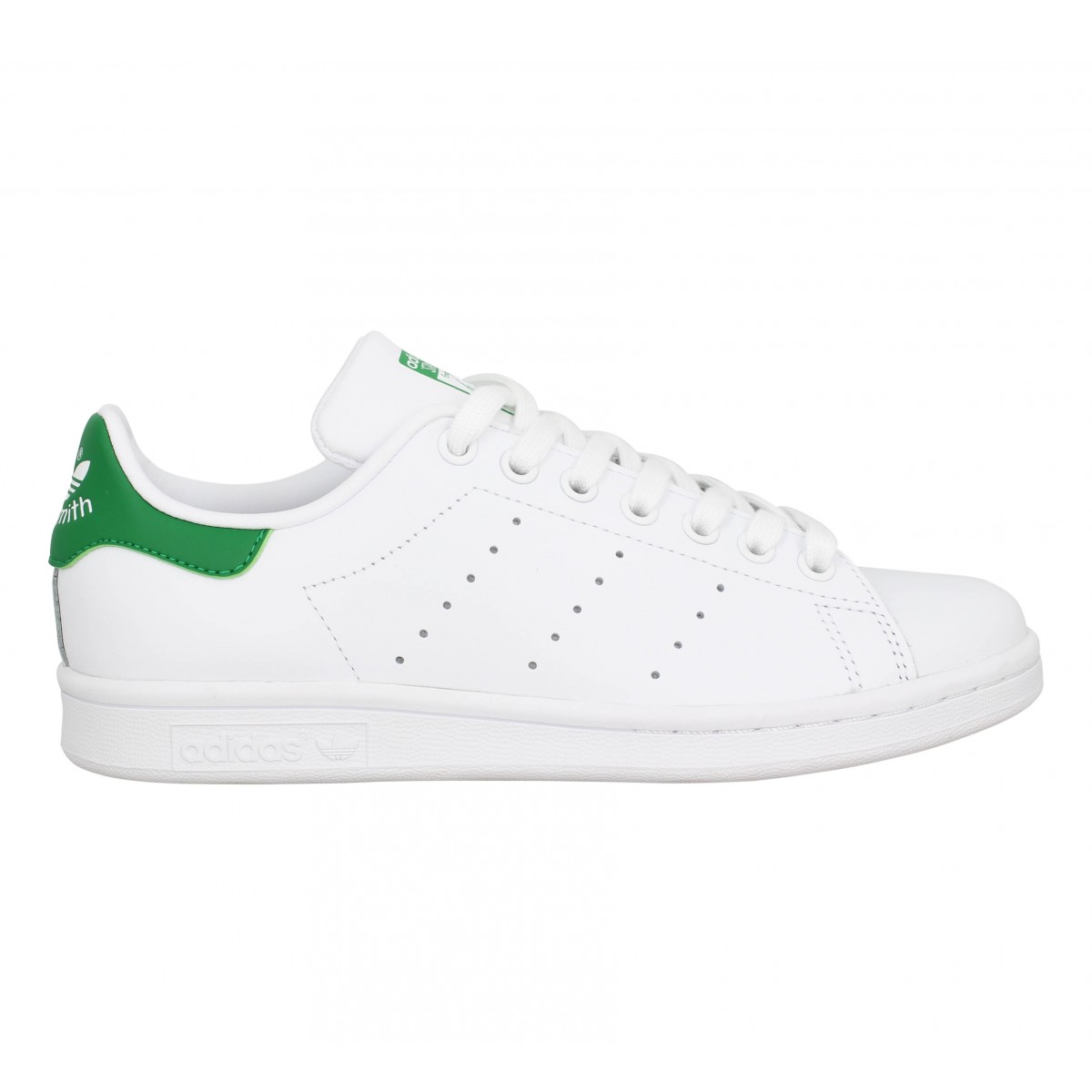 baskets stan smith vntg en cuir blanc