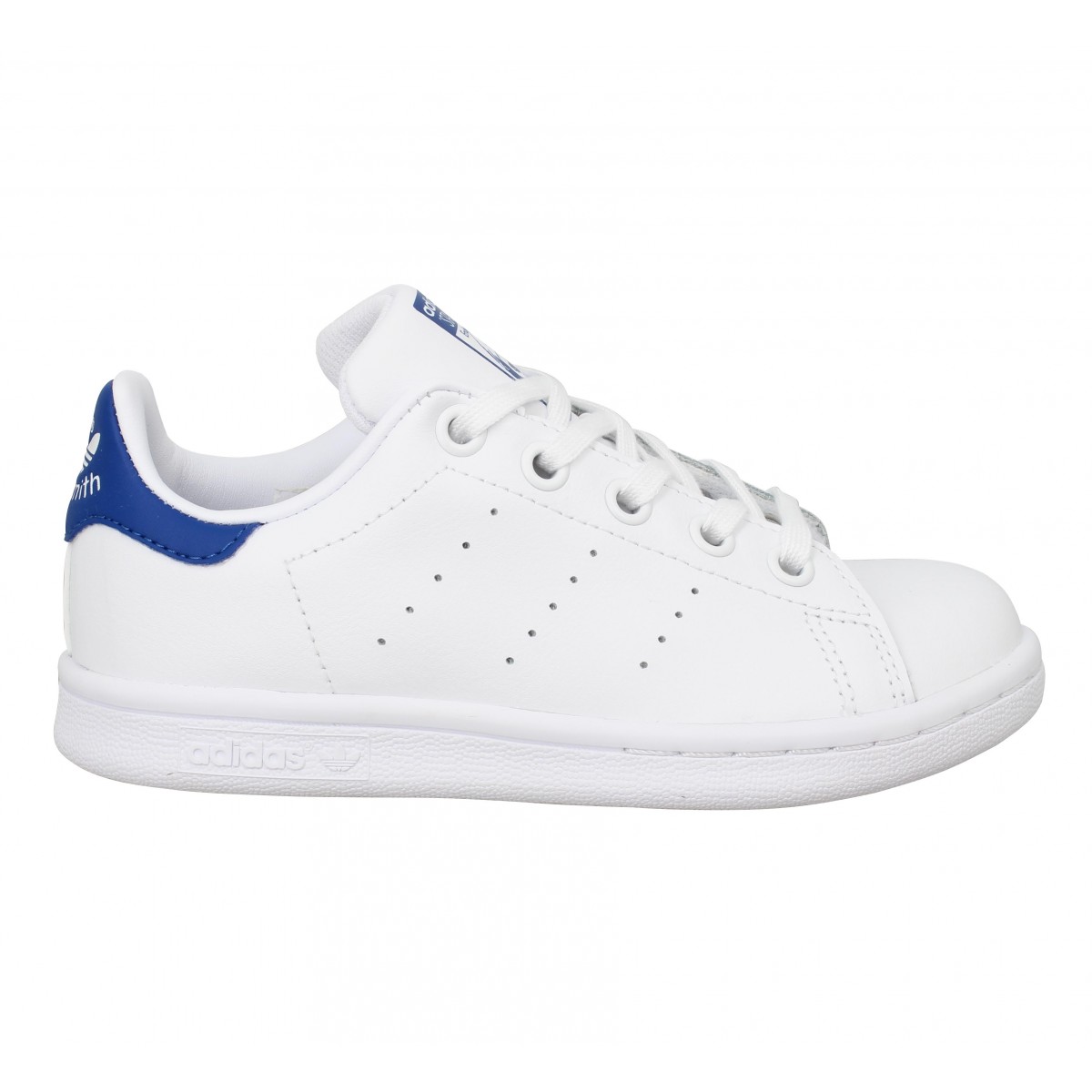 adidas stan smith blanc bleu homme