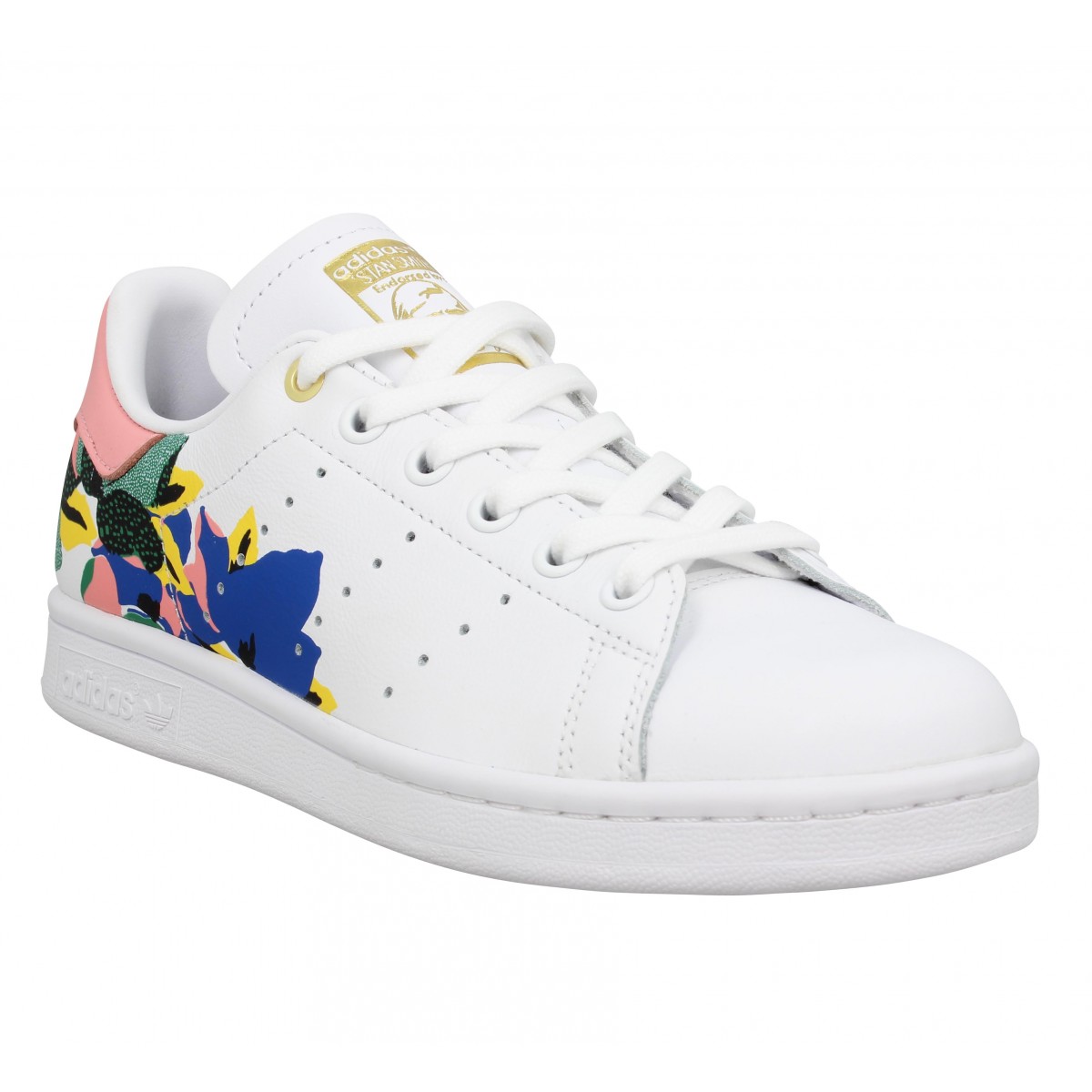 stan smith femme or rose