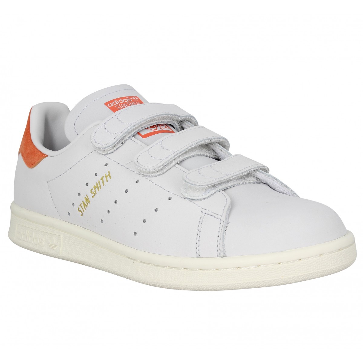 Adidas stan smith femme velcro clearance