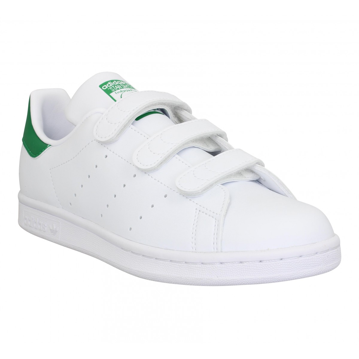 Chaussures Adidas stan smith vl primegreen blanc vert homme | Fanny chaussures