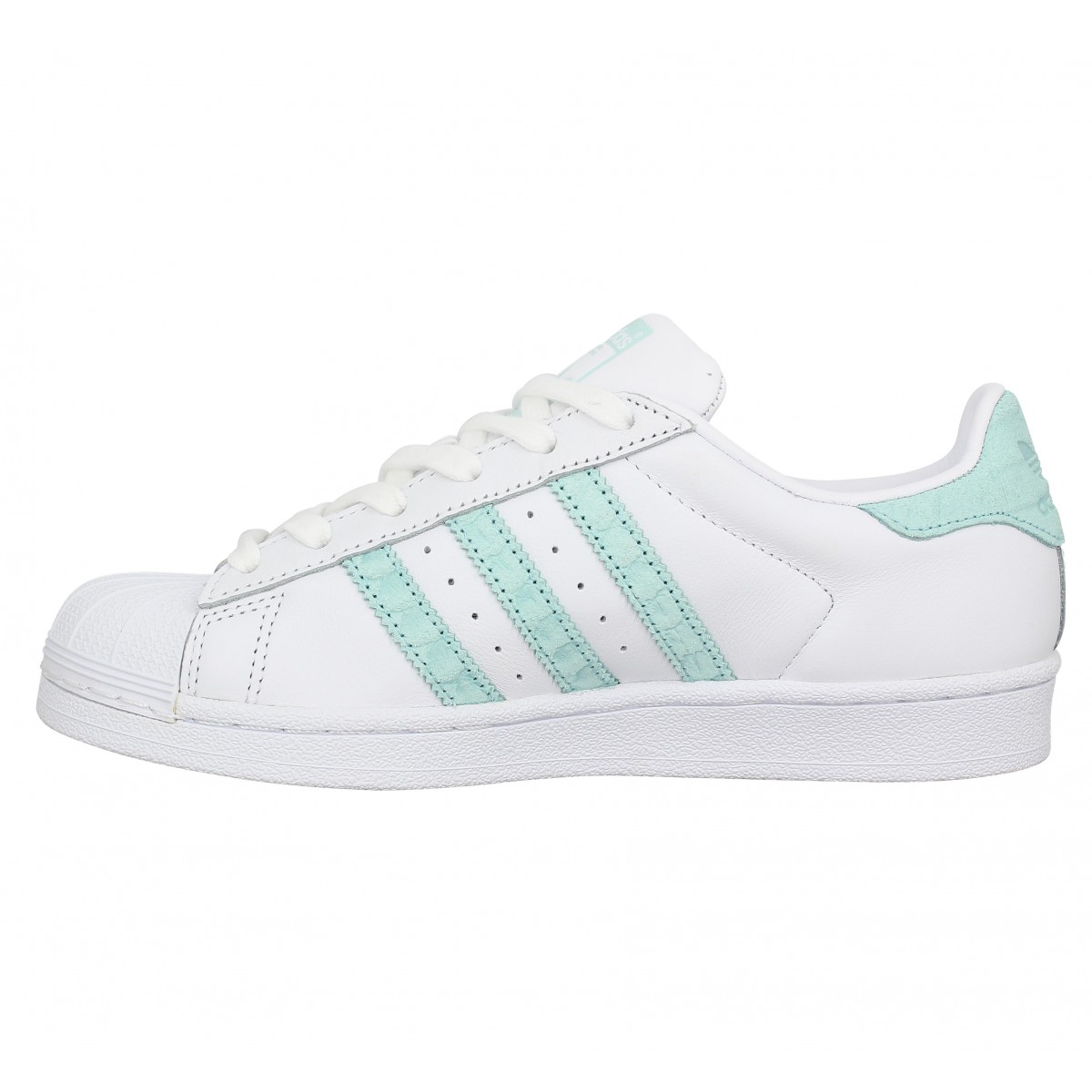 Superstar verte femme outlet