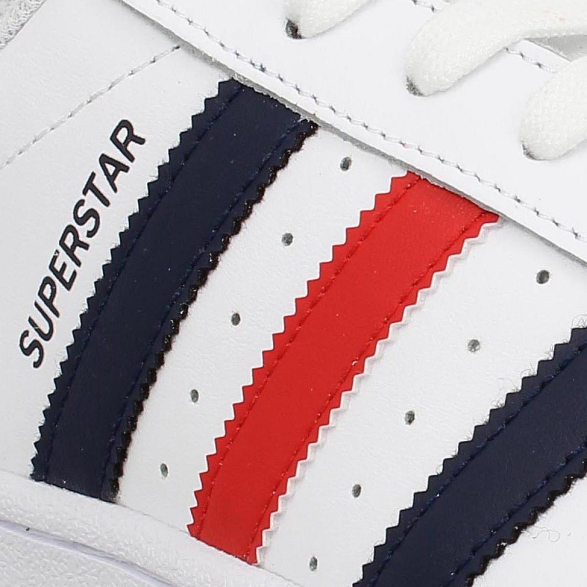 Adidas superstar foundation bleu blanc rouge shop