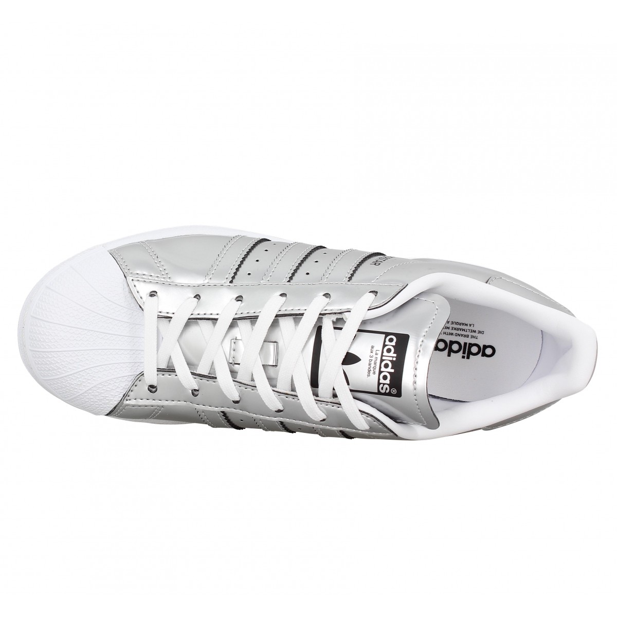 adidas superstar metal argent