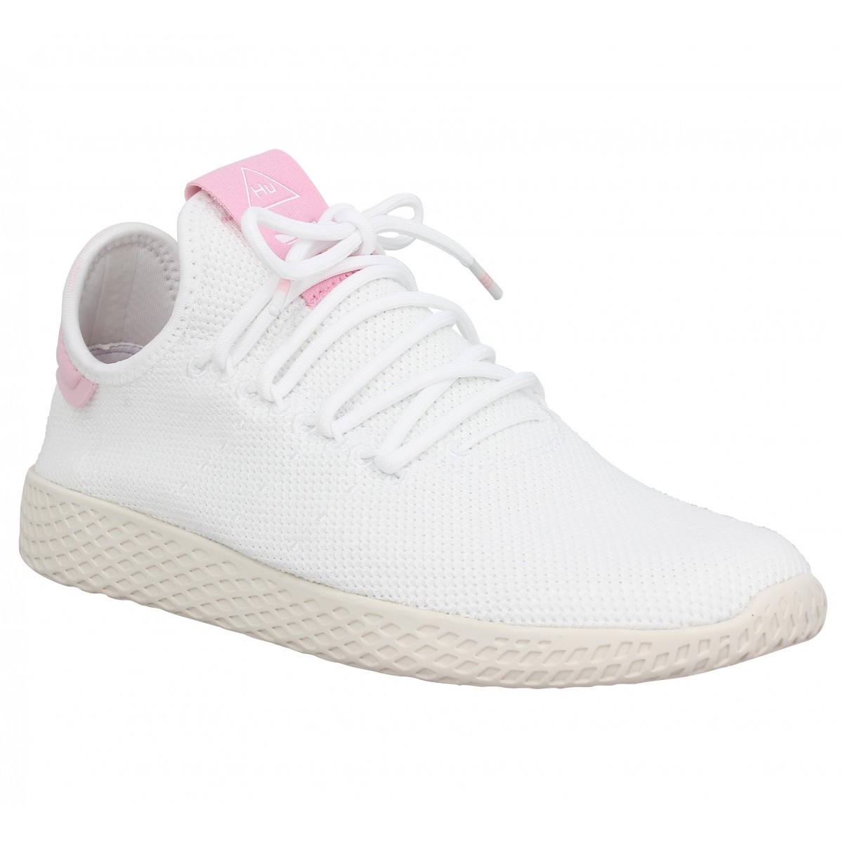 Chaussures Adidas x pharrell williams pw tennis mesh femme blanc 