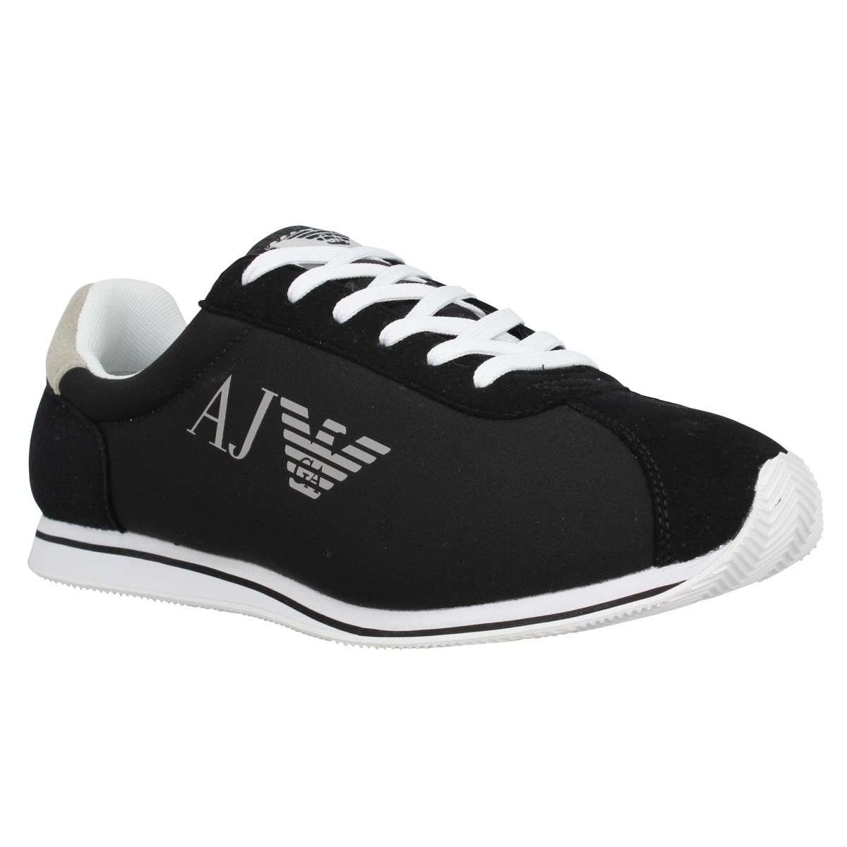 Baskets ARMANI JEANS 6533 toile Homme Noir