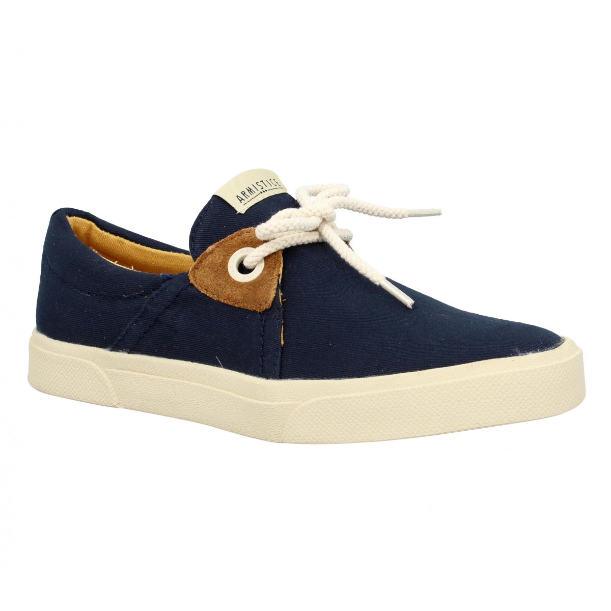 Baskets ARMISTICE Hope One toile Homme Marine