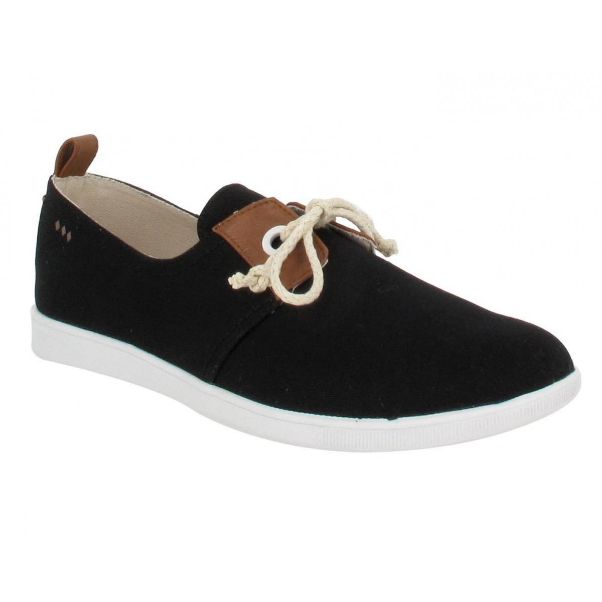 Baskets ARMISTICE Stone One toile Femme Noir
