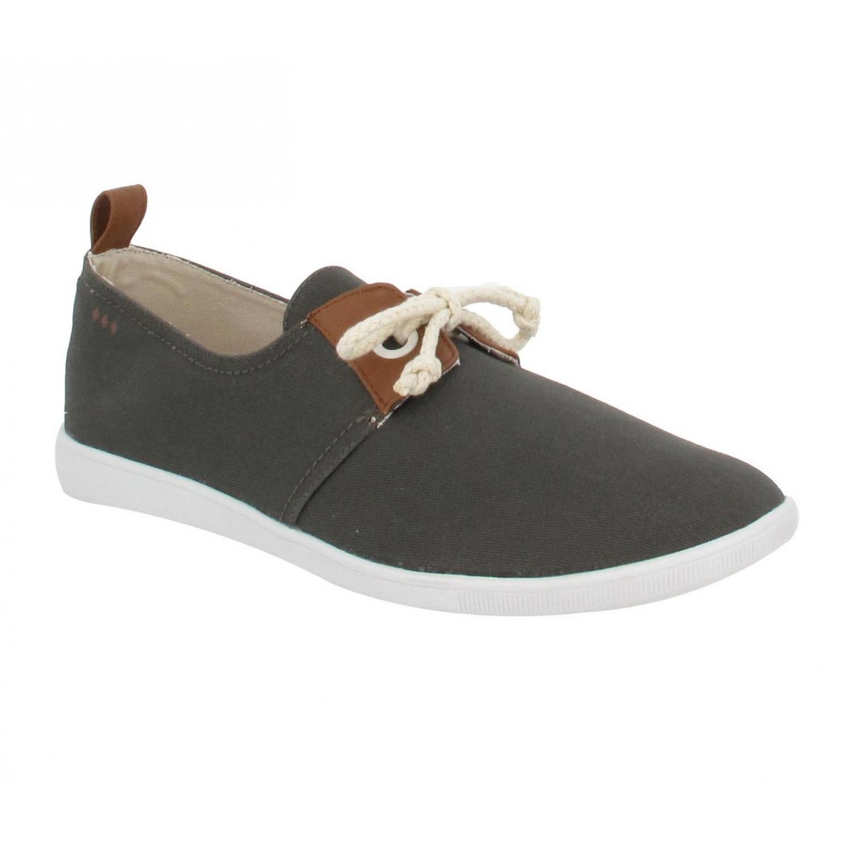 Baskets ARMISTICE Stone One toile Homme Gris Fonce