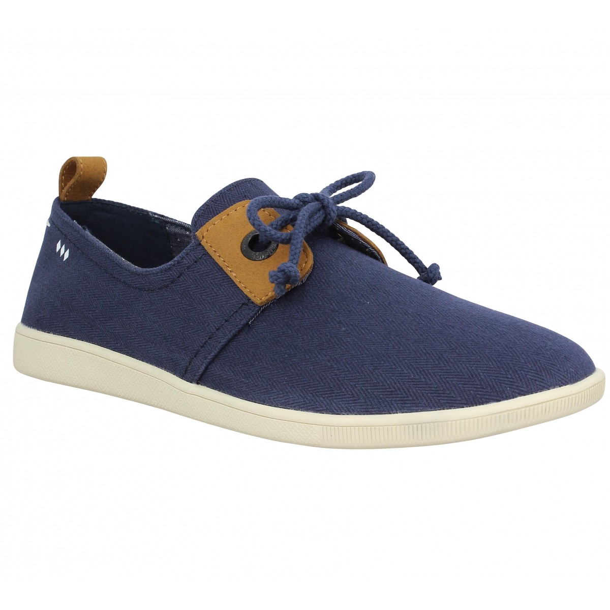 Baskets ARMISTICE Stone One toile Chevron Homme Navy