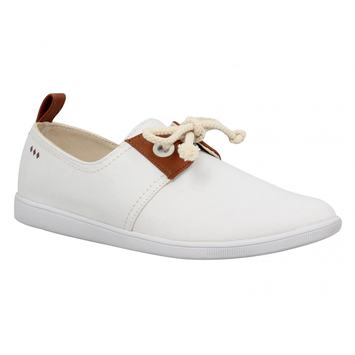 Baskets ARMISTICE Stone One toile Femme Extra White