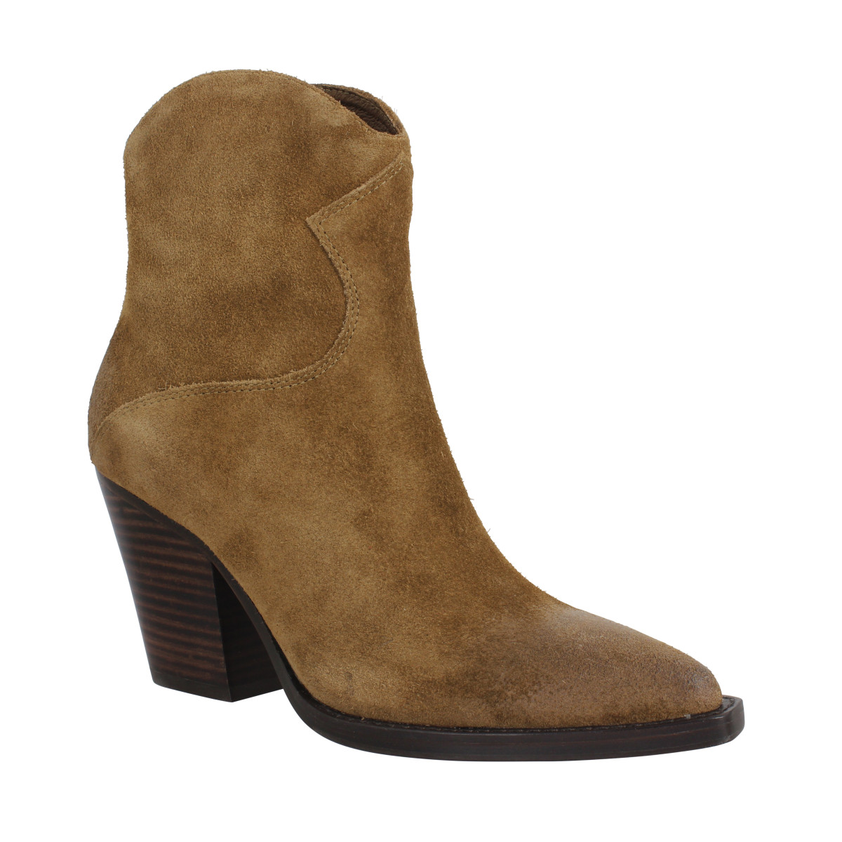 Bottines ASH Eternal velours Femme Russet